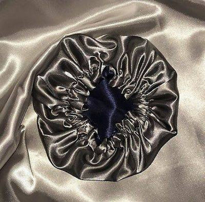 Reversible Baby to Adult Sized Satin Bonnet