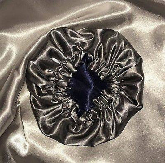 Reversible Baby to Adult Sized Satin Bonnet