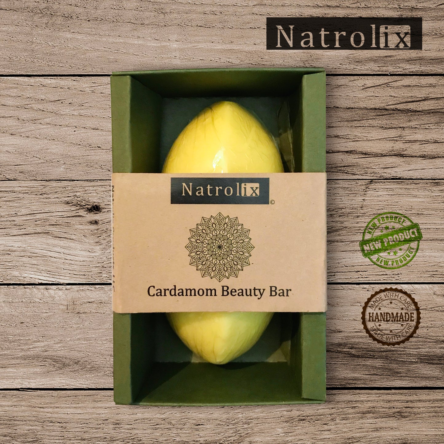 Natrolix Cardamom Beauty Bar