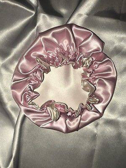 Reversible Baby Bella Baby to Adult Sized Satin Bonnet