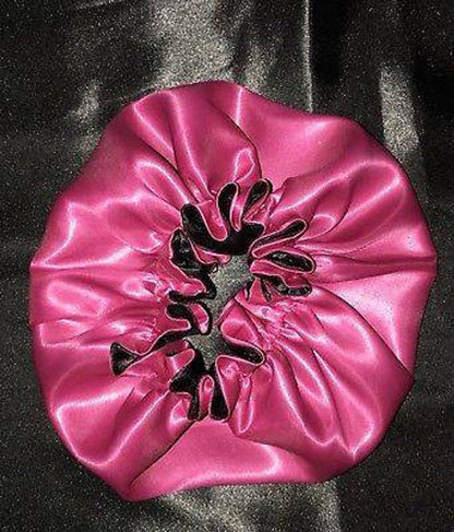 Reversible Baby Bella Baby to Adult Sized Satin Bonnet